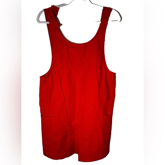 Anthropologie Corey Lynn Calter Adeline Romper In Red Size XS - Picture 4 of 7
